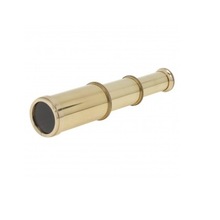 CALVIN Metal Brass Pencil Telescope