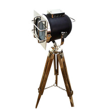 NEW Wooden Tripod Black Lamps, Style : European