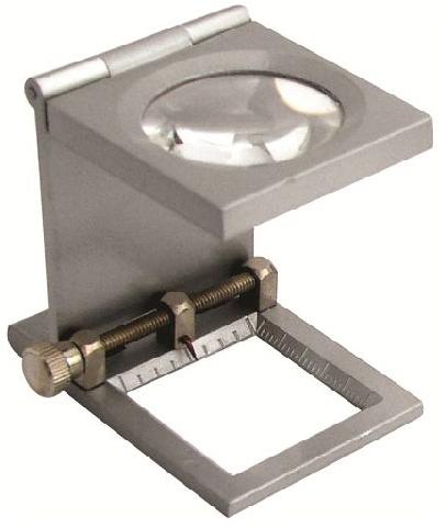 Brass Textile Eye Glass & Eye Loupe Magnifier 10x