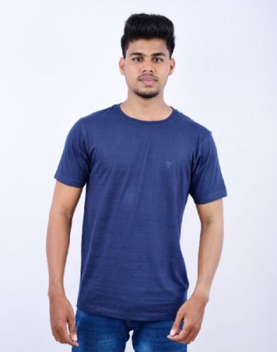 Cotton Plain Round Neck Tshirt, Feature : Comfortable