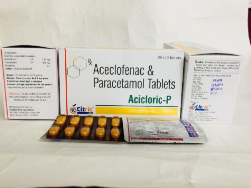 Aceclofenac Paracetamol Tablets, For Clinical, Hospital
