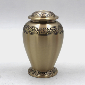 BRASS Metal Cremation Urns, For Adult