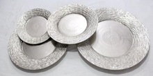 METAL PLATE, CANDY PLATE, DECORATIVE PLATE, Feature : Eco-Friendly