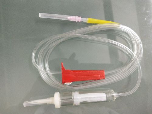 ATPL BT Blood Transfusion Set Non Vented / Single Chamber / Latex Tube