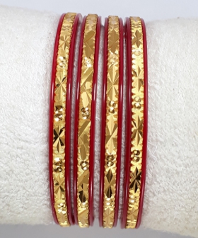 Non Polished Gold ODISA BANGLES, Occasion : Anniversary, Engagement