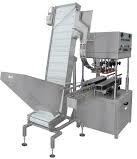 Jar Capping Machine With Cap Elevator