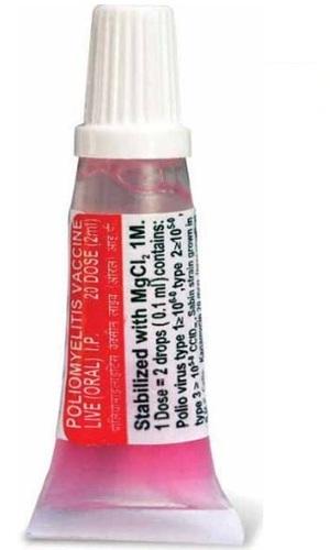 Oral Polio Vaccine, For Clinical, Hospital, Packaging Size : 20 Dose