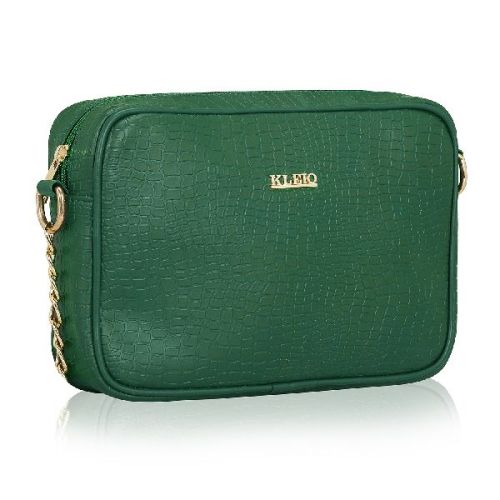 KLEIO Stylish Croco Spacious Cross Body Side Sling Handbag