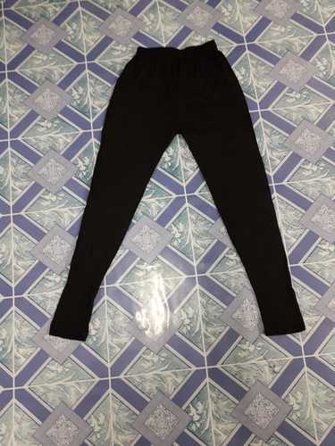 Plain Black Cotton Leggings, Occasion : Casual Wear, Party Wear