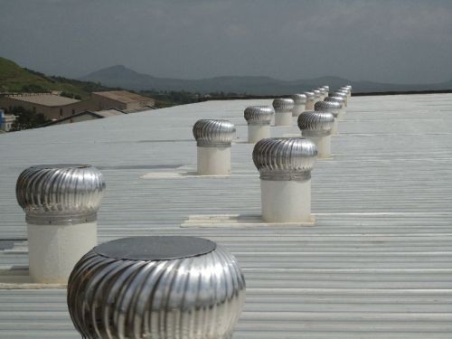 Round Turbo Ventilator, Color : Silver