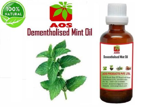 LEAVES Mint Oil Dementholised, For Pain Balms