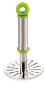 Polished Stainless Steel Potato Masher, For Hotel, Kitchen, Restaurant, Feature : Attractive, Fine Finish