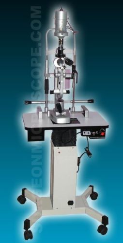 Slit Lamp With Motorized Table
