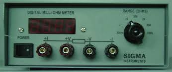 Digital Milli Ohm Meter