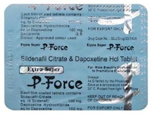 Extra Super P-Force Tablets, For Clinical, Hospital, Personal, Purity : 99%