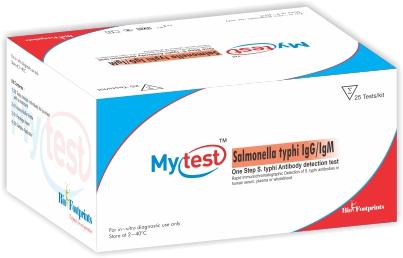 Mytest Salmonella Typhi IgM Test