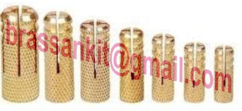 Ankit Industries Round Brass Anchors, For Wall