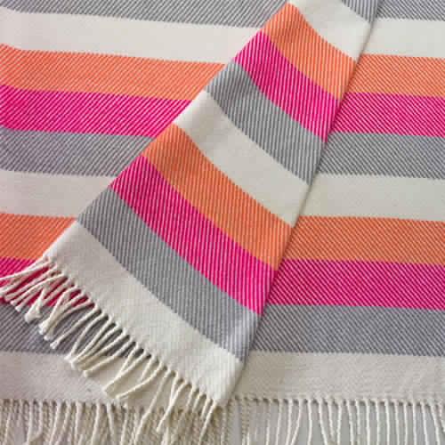 100% Acrylic Throws, For Travel, Decorative, Bedding, Pattern : Brushed