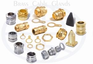 Brass Cable Glands, Color : Silver