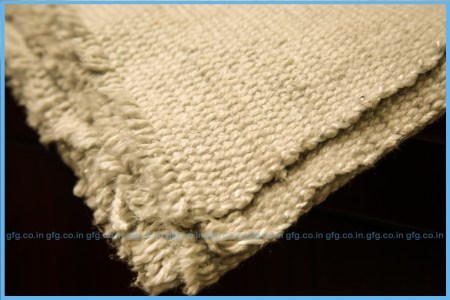 Ceramic Fiber Cloth, Color : Whitish Cream