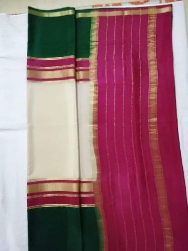 Printed Chiffon Ethnic Saree, Technics : Woven