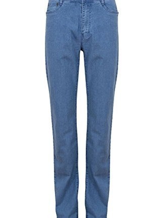 Plain Dobby Ladies Straight Fit Jeans, Waist Size : 28-36 Inches