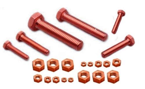 Polished Copper Fastener, Size : 90-105mm