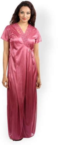 Nylon Plain Ladies Night Dress, Size : M, XL, XXL