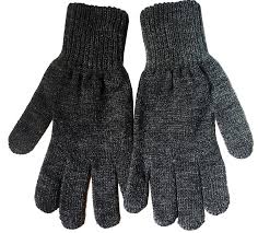 Woolen Gloves, For Riding, Winter, Size : M