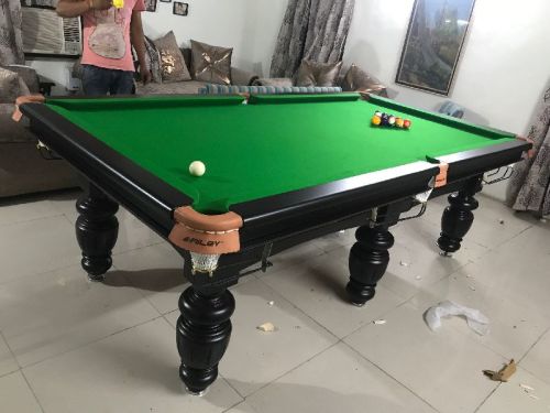 Hemlock Wood Polished Designer Pool Table, For Playing Use, Feature : Colorful, Crack Proof, Easy To Assemble