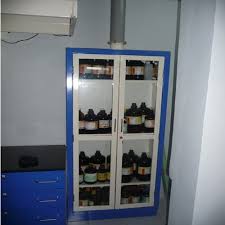 Polished Wooden Chemical Storage Cabinet, Feature : Bright Shining, Dust Proof, Hard Structure, Long Life