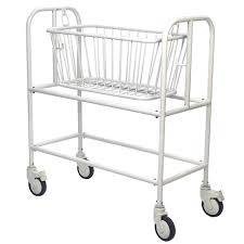 Aluminum Baby Crib With Trolley, Style : Antique, Modern