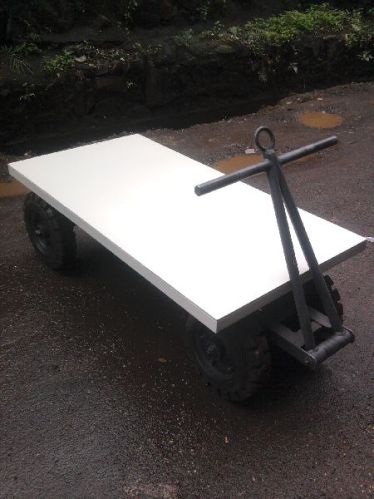 Metal Stainless Steel Platform Trolley, For Industrial