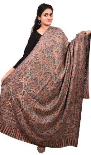 Printed Woolen Jamawar Shawls, Occasion : Party Wear, Regular Wear