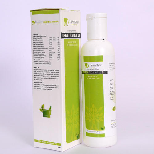 Brightica Hair Oil, For Hare Care, Packaging Size : 60 Ml. 150 Ml. 400 Ml.