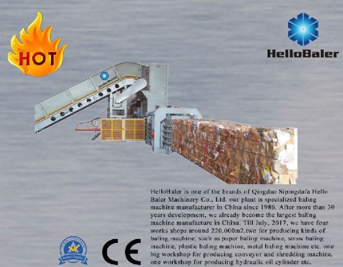 Automatic Waset Paper Baler