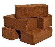 Rectangular Coir Pith Blocks, For Partition Walls, Size : 12x4inch