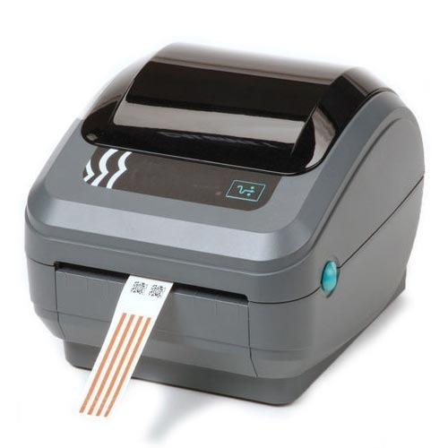 Semi Automatic Zebra Barcode Printer