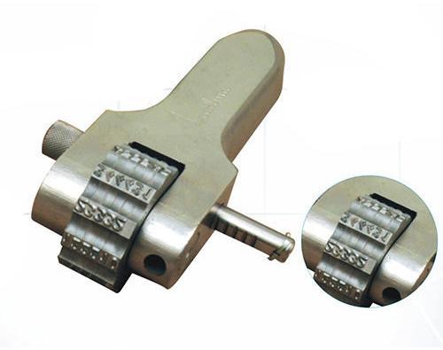 Powder Coated Metal Manual Rotary Numerator, For Name Plates