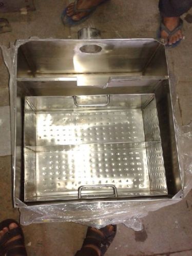 Polished Plain Stainless Steel Grease Trap, Size : 5/6inch, 6/7inch