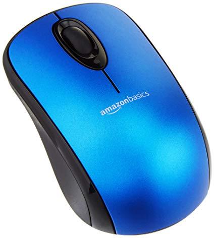 AmazonBasics Computer Mouse, For Desktop, Laptops, Style : 3D, Animal, Finger, Mini