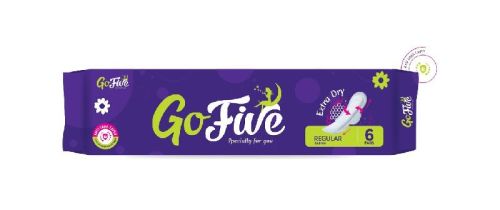 GoFive Regular Extra Dry Sanitary Pad, Style : Disposable