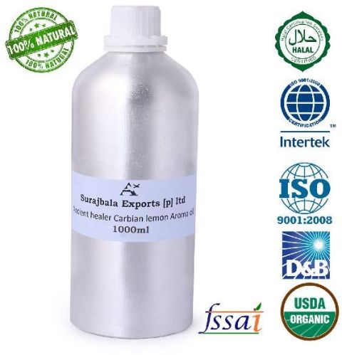 Caribbean Lemon Aroma Oil, Packaging Type : Plastic Bottle, Plastic Can, Tin, Bottle/GI Drum/BARREL