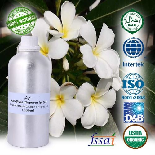 Champa Aroma Oil, Packaging Type : Plastic Bottle, Plastic Can, Tin