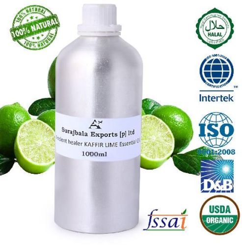 Ancient Healer Kaffir Lime Essential Oil, Certification : COA MSDS