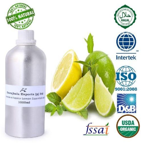 Common Lemon Essential Oil, For Cosmetics, Medicines