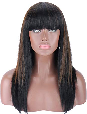 Women Straight Hair Wig, For Parlour, Personal, Length : 10-20Inch