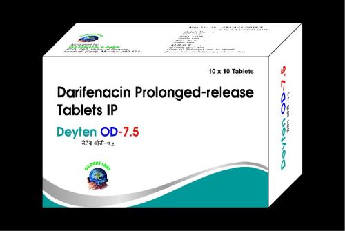 Darifenacin Tablets, Packaging Type : Box