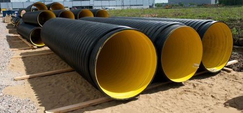Round HDPE DWC Pipe, Dimension : 40mm To 700mm