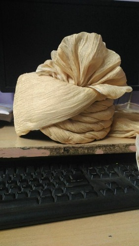 Silk Groom Turban, Pattern : Plain